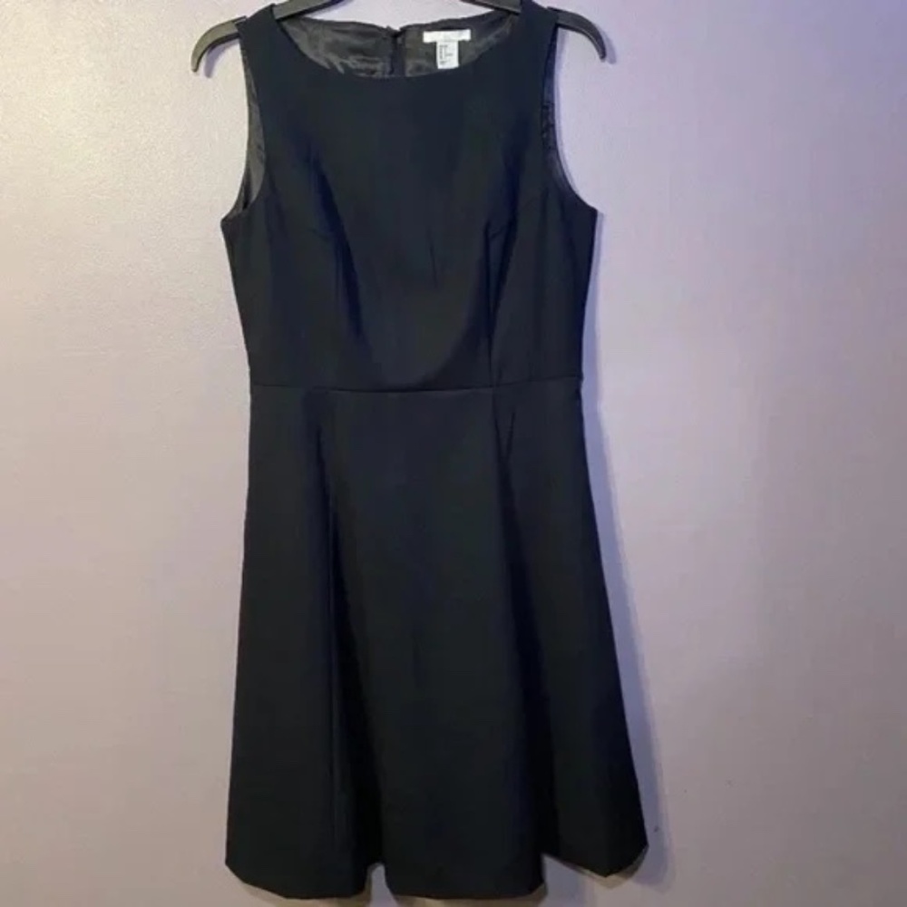 H&M Navy A-Line Dress